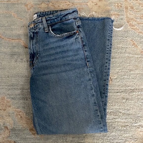 Zara Raw Hem Jeans - Picture 3 of 5